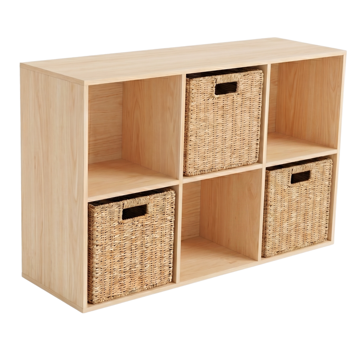 Mueble Organizador con Canastos Siena